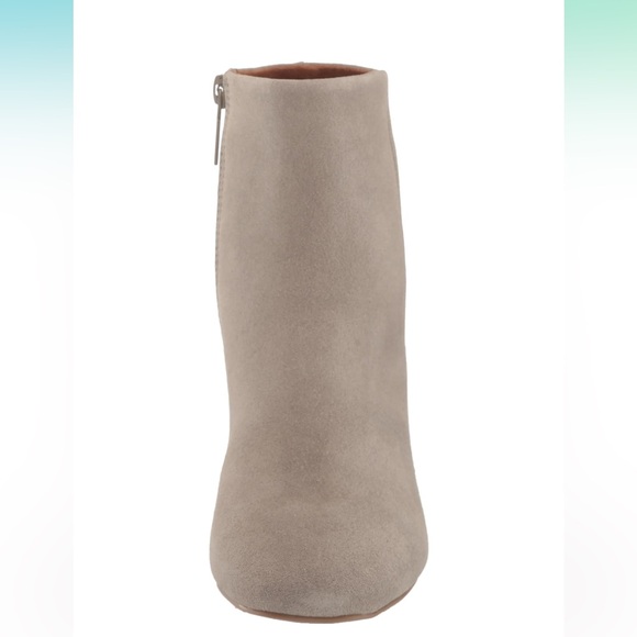 Blondo Women's Alida Waterproof Suede Ankle Bootie in Fallen Rock Gray Size 10 - Picture 3 of 15